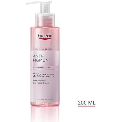 Eucerin Anti-Pigment Cleansing Gel posvetlitveni čistilni gel 200 ml Slike