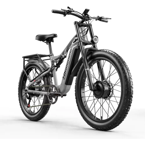 Shengmilo Električno kolo za odrasle, 48 V 17,5 Ah Fat Tire Ebike motor Bafang 2000 W 50 km/h električna kolesa 7 prestav, električno gorsko kolo, (21166529)