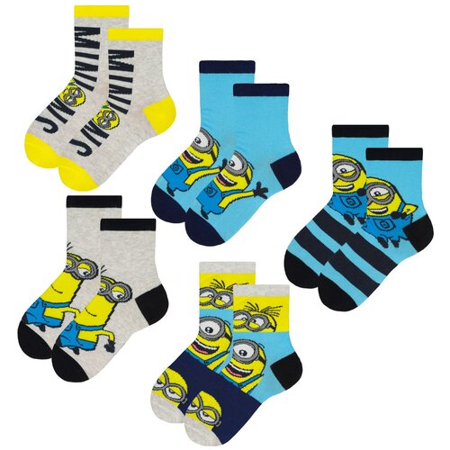 Licensed Kids socks Minion 5P Frogies Cene