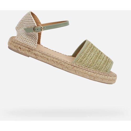 Geox Women&amp;#039;s Light Green D Lampedusa Sandals - Women Slike