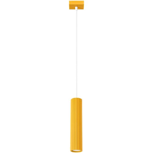 Sollux Lighting Viseča svetilka KARBON 1 rumena, (5000285122) Cene