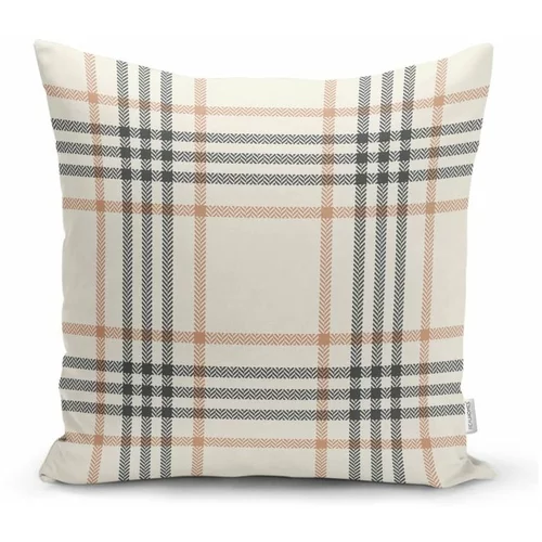 Minimalist Cushion Covers Sivo-bež dekorativna prevleka za vzglavnik Burberry, 35 x 55 cm
