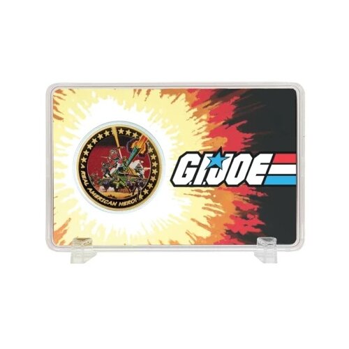 Fanattik G.I. Joe: A Real American Hero 60th Anniversary 24k Gold Plated Coin ( 073054 ) Cene
