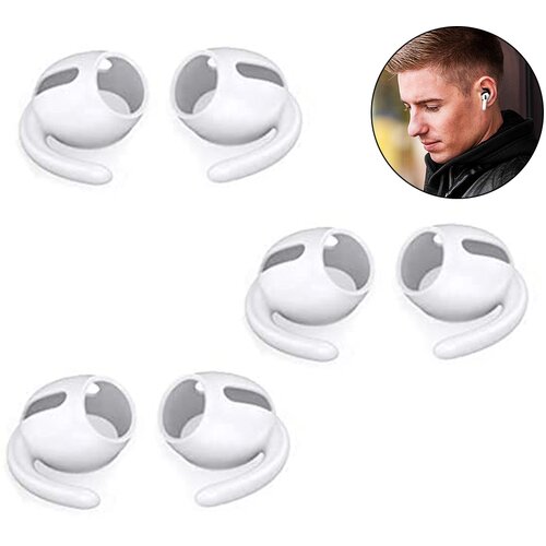 Venisymlis 3 pari prevlek za u&amp;scaron;esne kljuke AirPods Pro z torbico za shranjevanje, komplet dodatkov, (22102252) Slike