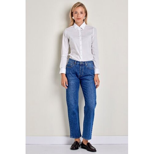 Legendww zenske curve fit farmerke ravnih nogavica - model 267 Cene