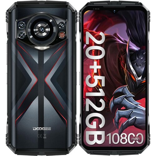 Doogee S118 20/512GB, rdeča pametni robustni telefon Android 14, 10800mAh, (21256064) Slike