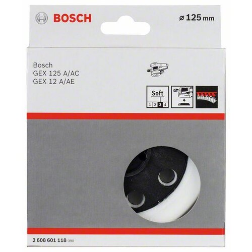 Bosch Brusni tanjir 2608601118, meki, 125 mm Cene