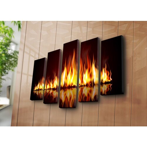 Wallity slika 5PATK-81, 70 x 105 cm, 5 delova Cene