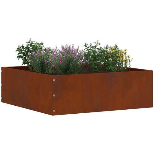  Ograda oko Travnjaka 6 pcs Rđa 40 x 40 x 13 cm Slike