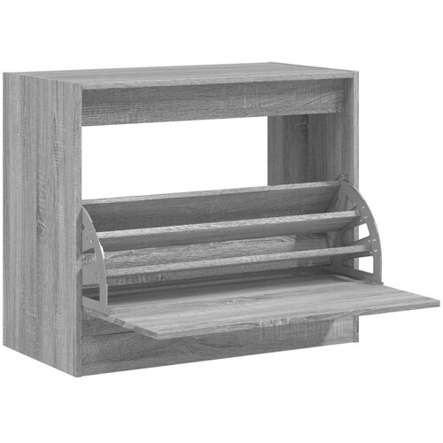 VidaXL Omarica za čevlje siva sonoma 80x42x69 cm inženirski les, (21025185) Slike