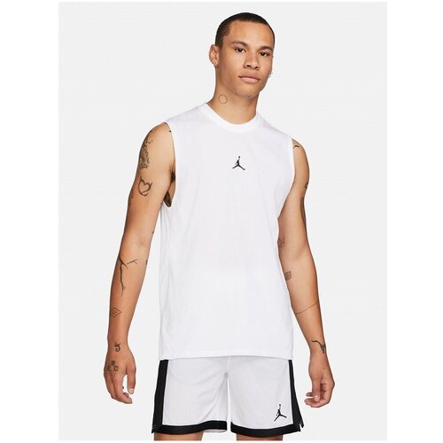 Nike Majice s kratkimi rokavi Air Jordan Dri-fit Sport Bela Slike