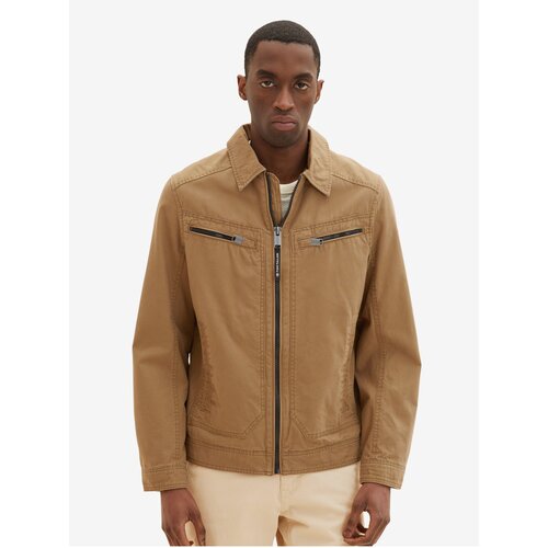 Tom Tailor Light Brown Men's Jacket - Men Slike