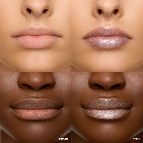 WONDERSKIN Wonder Blading Top Gloss sijaj za ustnice z ble&amp;scaron;čicami odtenek Silver Glitter 4 ml Slike