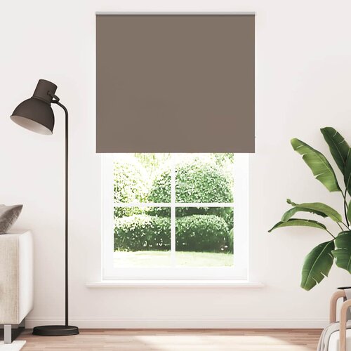 VidaXL Rolo zavjesa Blackout Coffee 140x230 cm &amp;Scaron;irina tkanine 136,6 cm Slike