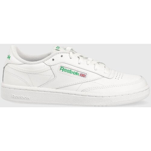 Reebok Usnjene superge CLUB C bela barva Slike