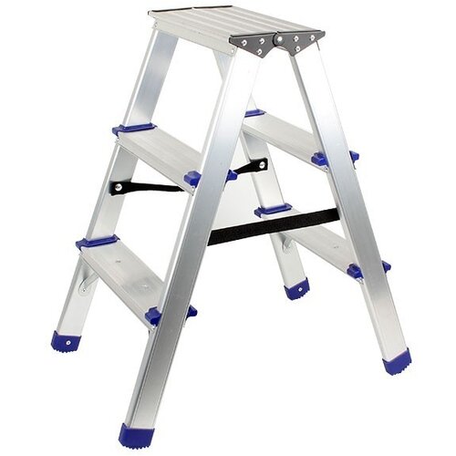 Womax merdevine aluminijumske 4+4 (48447) Slike