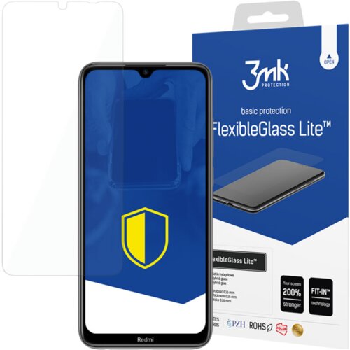 3mk XIAOMI REDMI NOTE 8T - FLEXIBLEGLASS LITE, (22002474) Slike