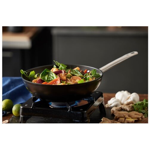 Holm Wok aluminijska tava s neprijanjajućom povr&amp;scaron;inom &amp;oslash; 28 cm &amp;ndash; Slike