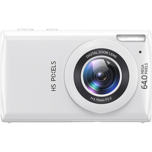 INF Večnamenska glasbena kamera: 64MP, 4K video, MP3, 1200mAh baterija White, (5000348332) Cene