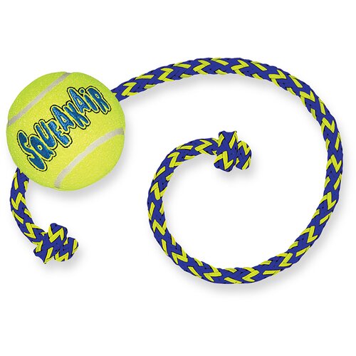 Kong SqueakAir žoga z vrvico - M/L Slike