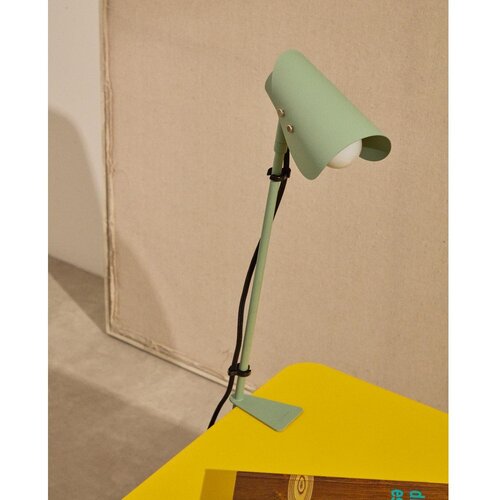 Kave Home Zelena kovinska namizna svetilka s sponko (vi&amp;scaron;ina 51 cm) Jula &amp;ndash; Slike