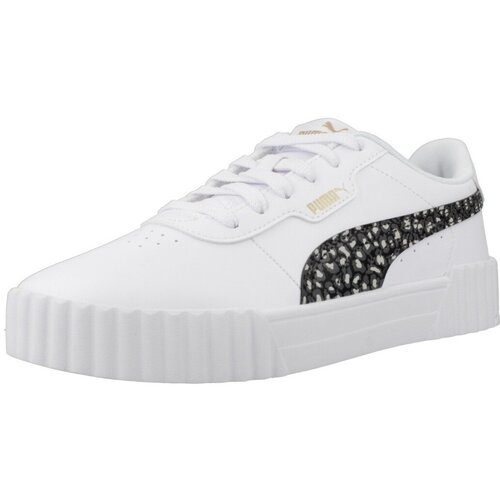Puma Modne superge CARINA 3.0 ANIMAL JR Bela Slike