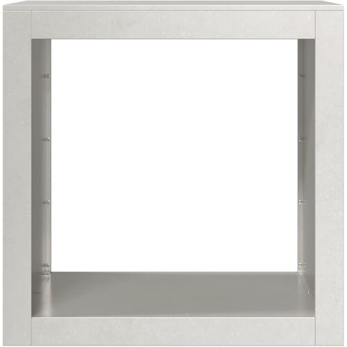  Stalak za drva za ogrjev 60 x 40 x 60 cm od nehrđajućeg čelika Slike