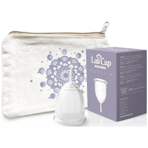 LaliCup brezbarvna menstrualna skodelica (S, M, L, XL)