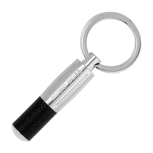 Hugo Boss Privezak goveđa koža/metal, , Pure Iconic, HAK410A, 9*1,6*0 cm, crni Cene