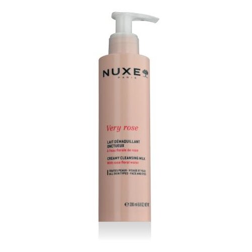 Nuxe Very Rose Creamy Cleansing Milk 200 ml mlijeko za či&amp;scaron;ćenje lica za sve vrste kože za žene Slike