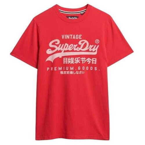 Superdry crvena mu&amp;scaron;ka majica Slike