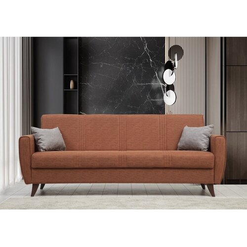 Atelier Del Sofa Trosjed na razvlačenje Zaden, 207x86x77 cm, Bronzani Cene