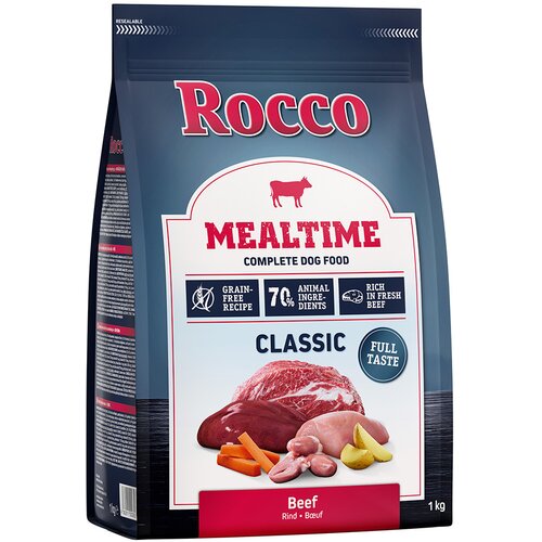Rocco 10 % popusta na Mealtime suho pasjo hrano 1 kg! - Govedina Cene