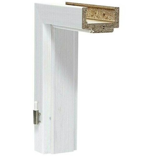 GETADOOR dovratnik lamineo GLN15 (š x v: 650 x 2.000 mm, širina zida: 12,5 cm, lijevo, bijelo-sive boje) Cijene