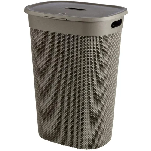 Curver Koš za perilo FILO, 55l, cappuccino recycled