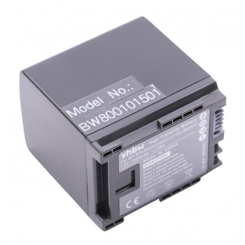 OTB Baterija BP-819 / BP-827 za Canon Legria HF-10 / HF-G10 / HF-S10, 1600 mAh Cene