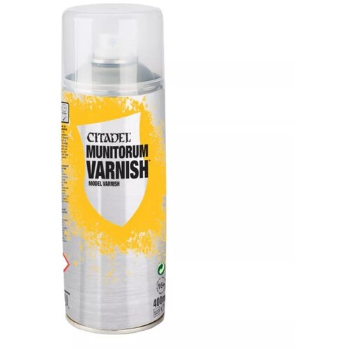 Games Workshop spray paint: munitorum varnish Cene