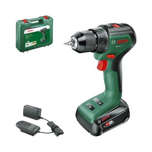 Bosch UniversalDrill 18V-55 06039D7001 akumulatorski odvijač, akumulatorska bu&amp;scaron;ilica 18 V 2.0 Ah li-ion uklj. akumulator, uklj. punjač Slike