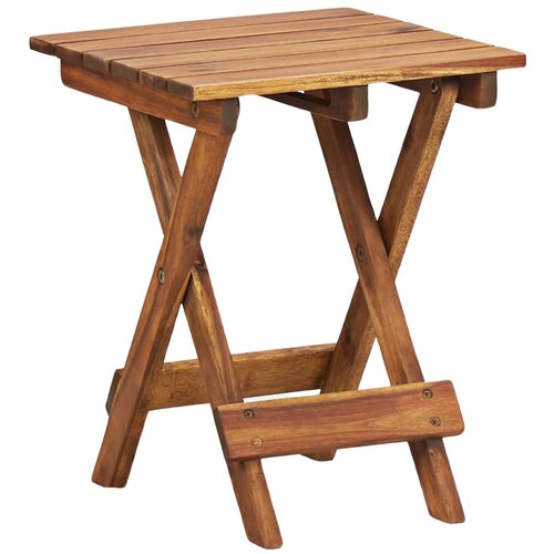VidaXL Stalak za biljke 30 x 30 x 38 cm od masivnog bagremovog drva Slike