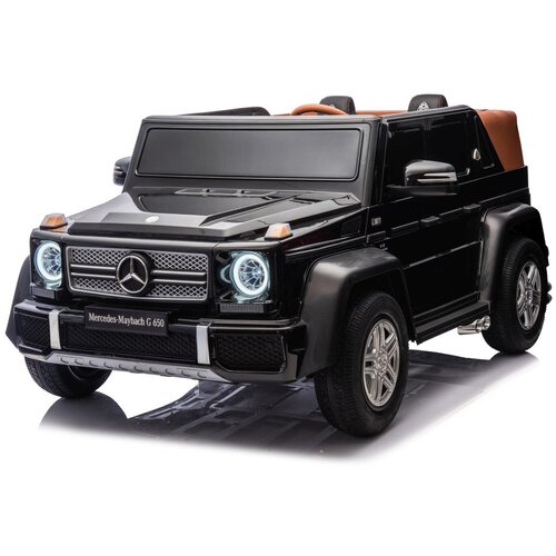  Licencirani auto na akumulator Mercedes Benz MAYBACH G650 4x4 - dvosjed -crni Cene