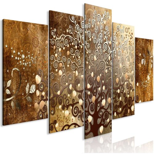  Slika - Falling Leaves (5 Parts) Wide 225x100 Cene