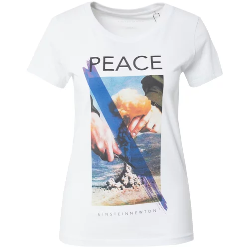 EINSTEIN & NEWTON Majica 'Peace' mešane barve / bela