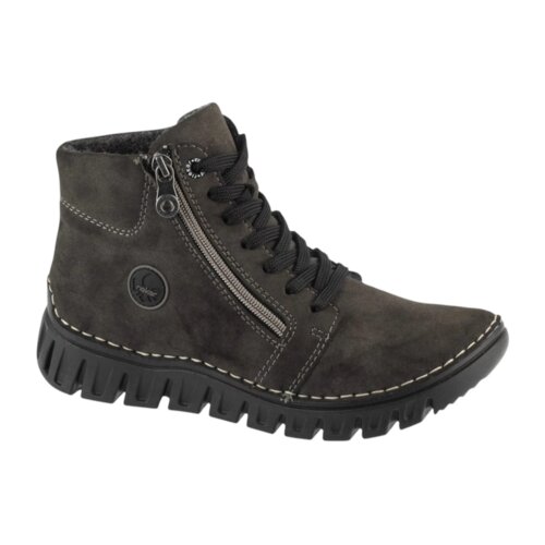 Rieker Gležnjarji Booties Siva Slike