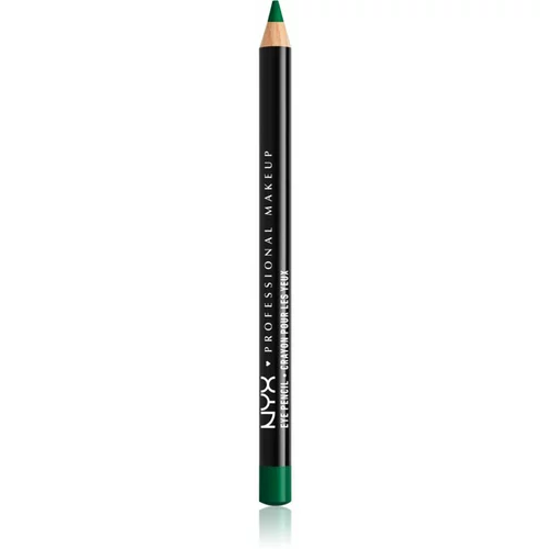 NYX Professional Makeup Eye and Eyebrow Pencil natančni svinčnik za oči odtenek 911 Emerald City 1.2 g