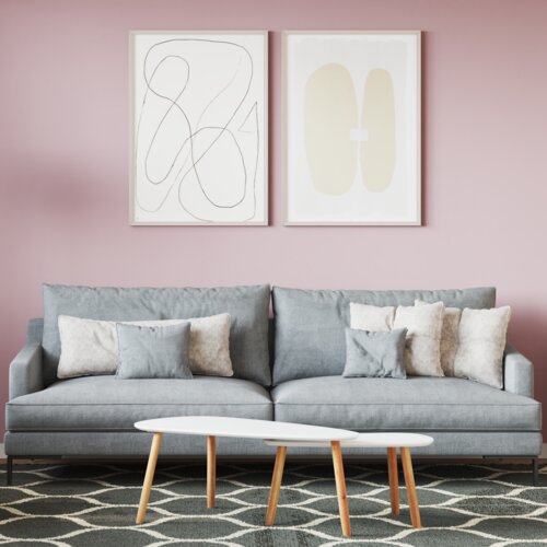 VidaXL Barva za stene starinsko roza 2.5 L Slike