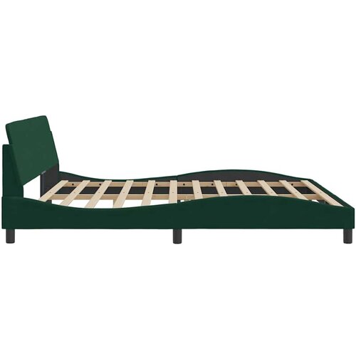  Okvir za krevet Dover tamnozeleni 200x200 cm bar&amp;scaron;unasti Slike