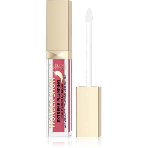 Eveline Cosmetics Wonder Show Extreme Plumping sjajilo za usne s plumping efektom nijansa 05 Vibrant Red 6.8 ml Slike