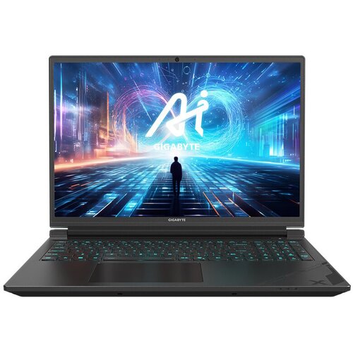 Gigabyte Gaming laptop G6X 9MG 16" FHD+ 165Hz, i7-13650HX 24GB, 512GB, SSD, GeForce RTX 4050 6GB, RGB, Backlit, Bez OS-a, Crni Cene