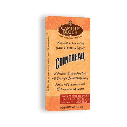 Camille Bloch Čokolada z likerskim nadevom - Cointreau - pomarančni liker Cene