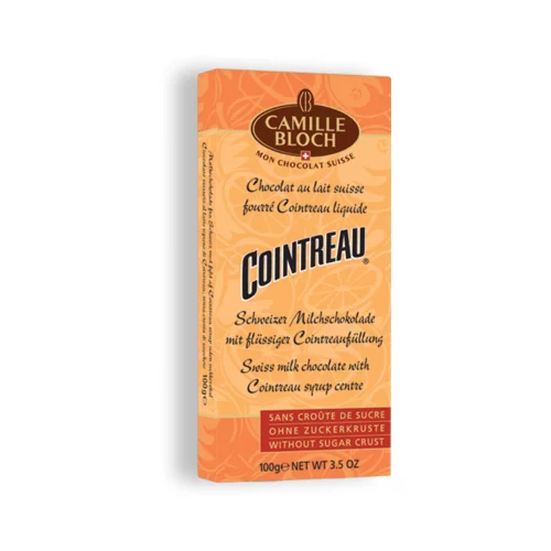 Camille Bloch Čokolada z likerskim nadevom - Cointreau - pomarančni liker